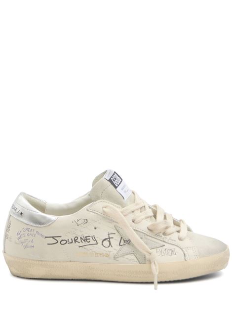 Sneakers Superstar in bianco Golden goose - donna